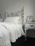 Natural floral Luxe Ruffle Bedding Lo